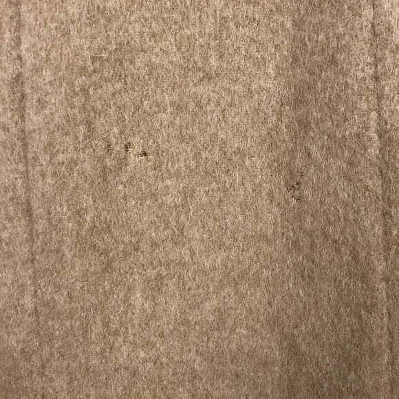 Vintage Wool & Camel Hair Belted Jacket Sz S - Picture 8 of 14